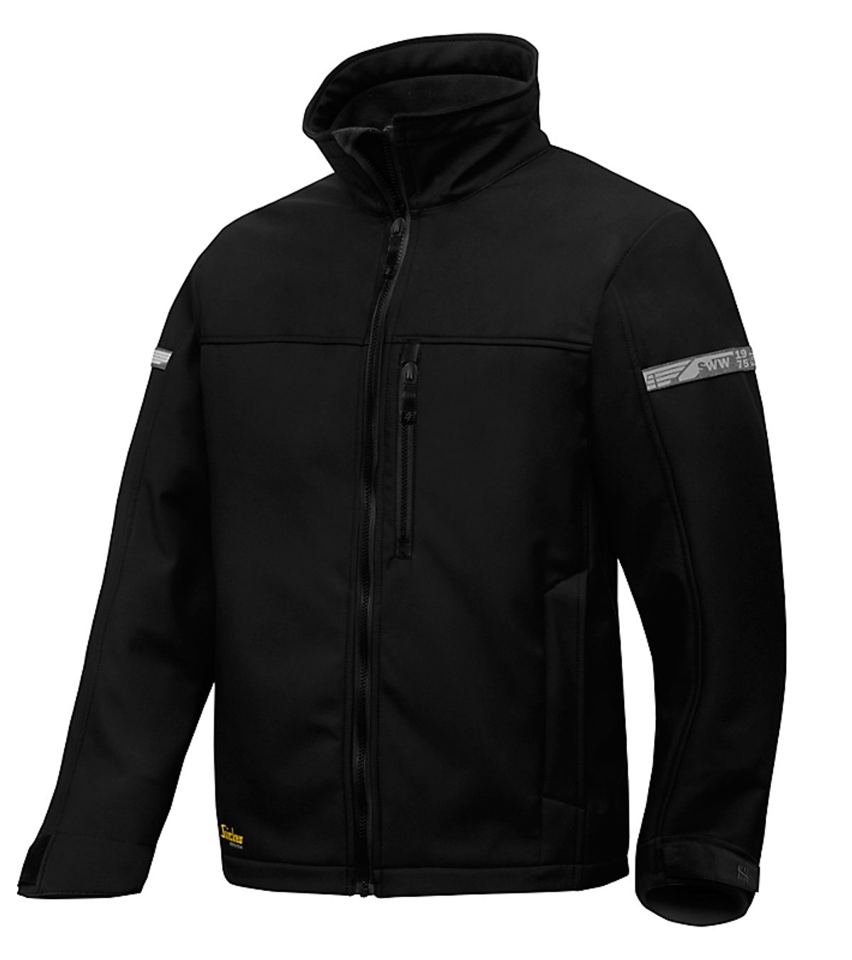 Snickers Softshell jakke AllroundWork 1200 sort str. M