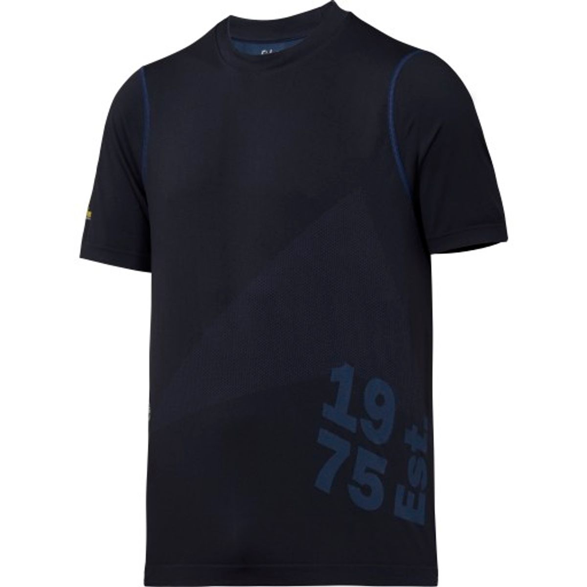 Snickers T-shirt 2519 FlexiWork 37.5® med print, navy, Str. XL