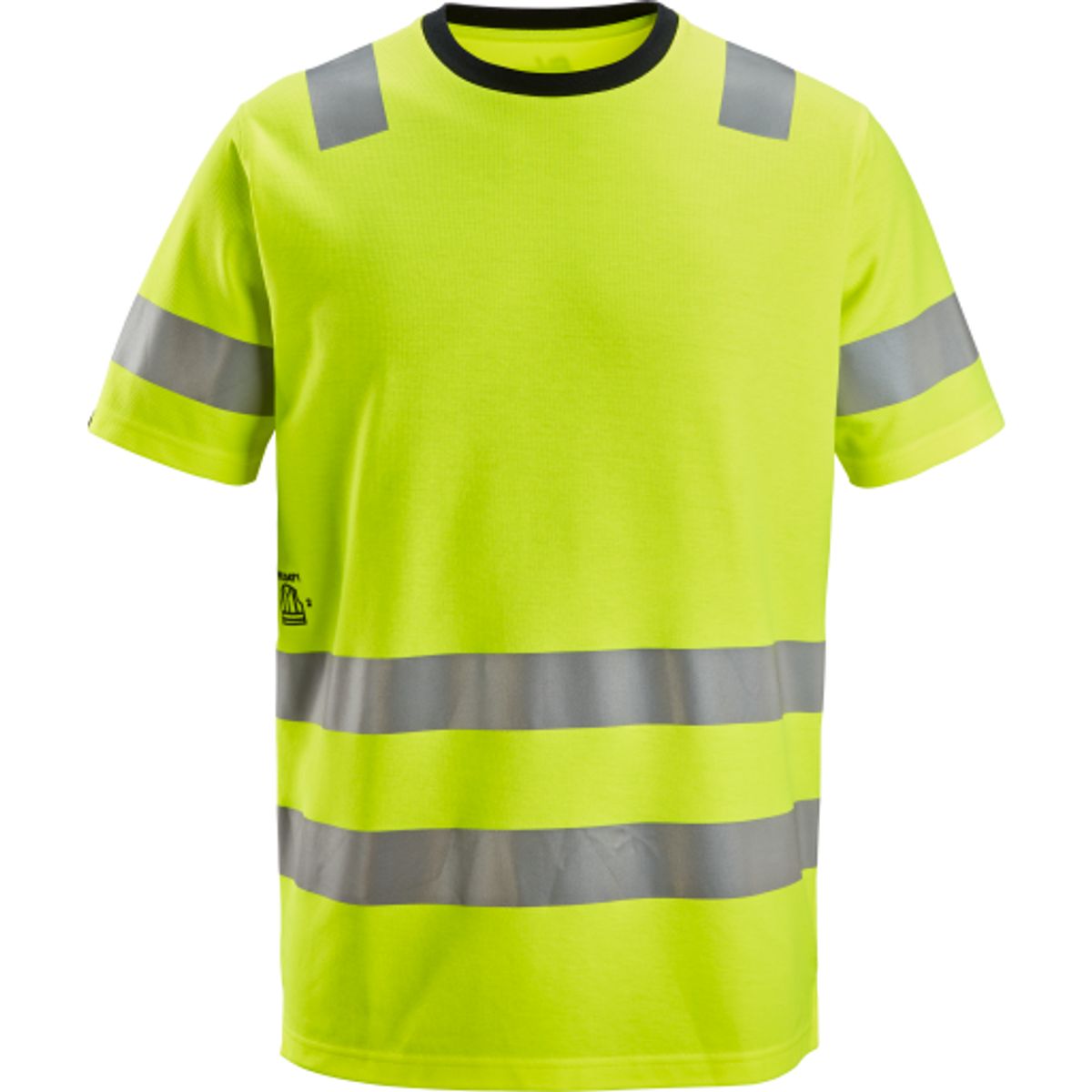 Snickers T-shirt 2536, high-vis gul, kl. 2, str. 2XL