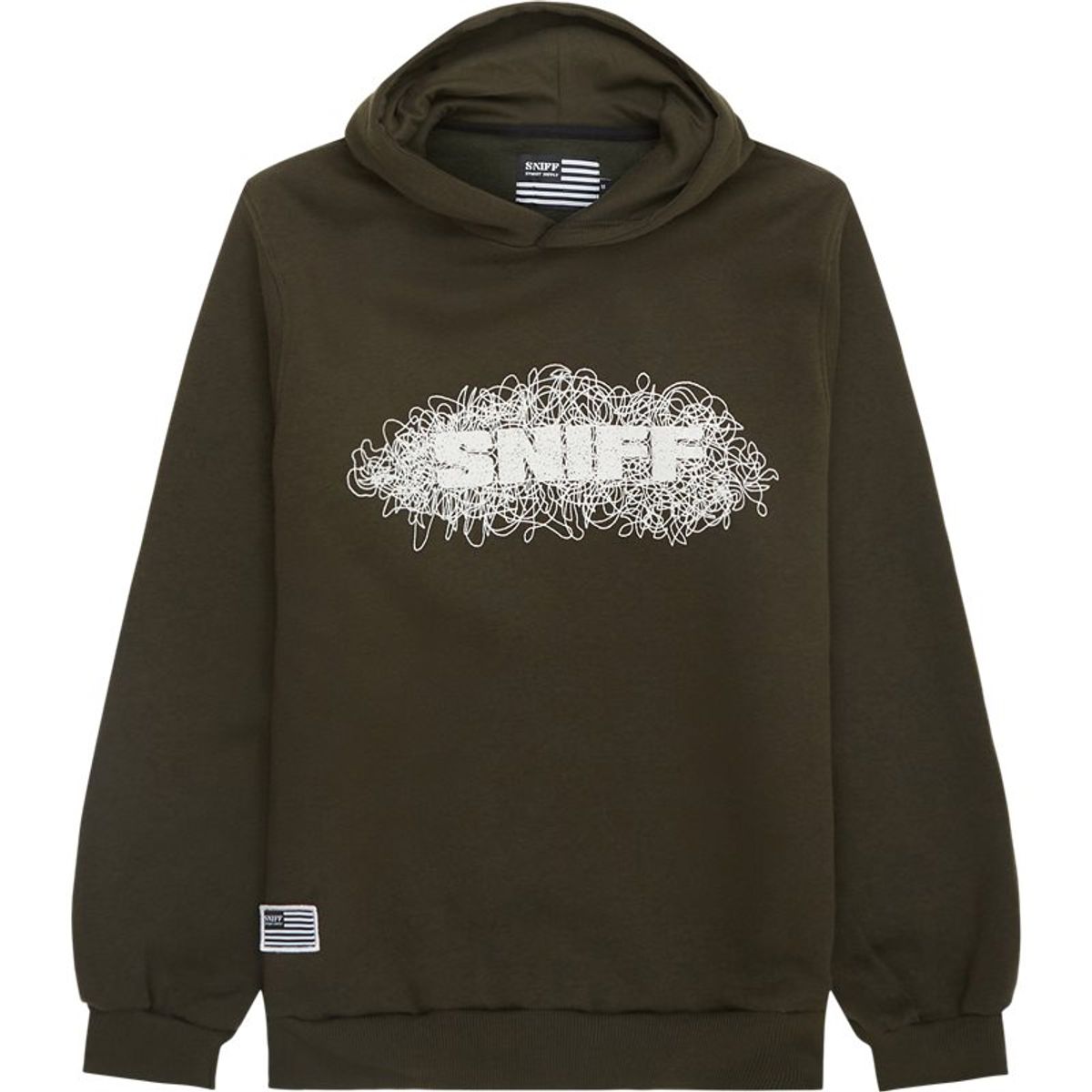 Sniff Belagio Hoodie Army Mel