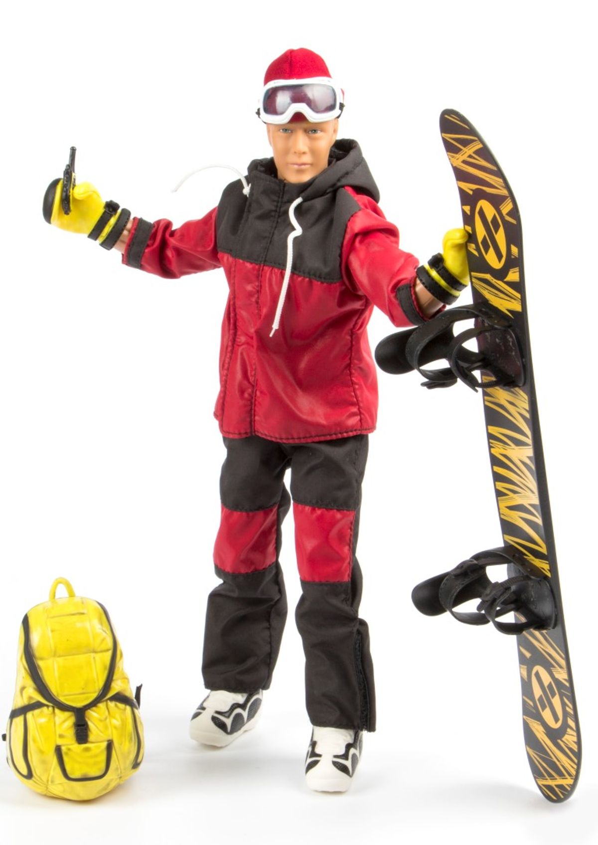 Snowboarder Action Figur med tilbehør 30,5cm