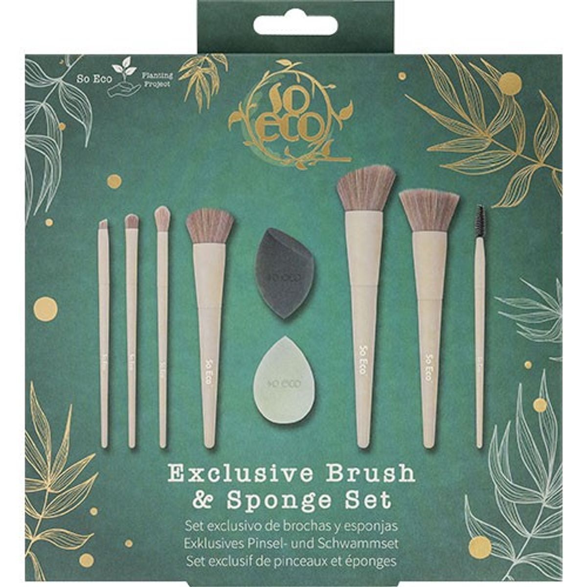 So Eco Exclusive Brush & Sponge Set - værdi 238,- - 1 pakke