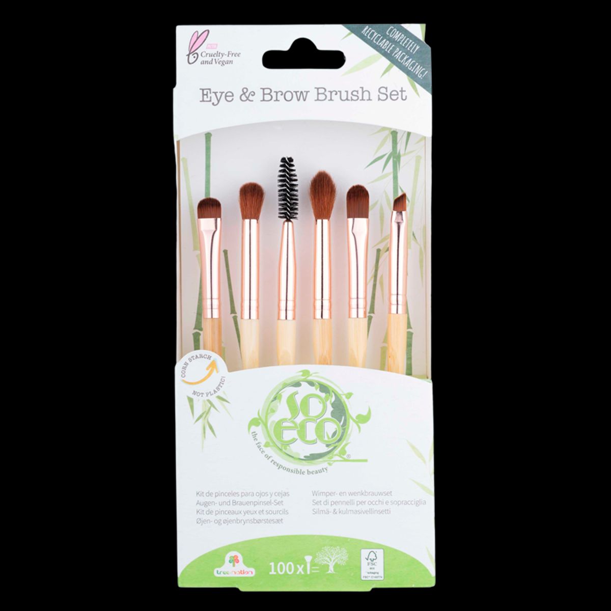 So Eco Eye Brush Kit 6 stk.