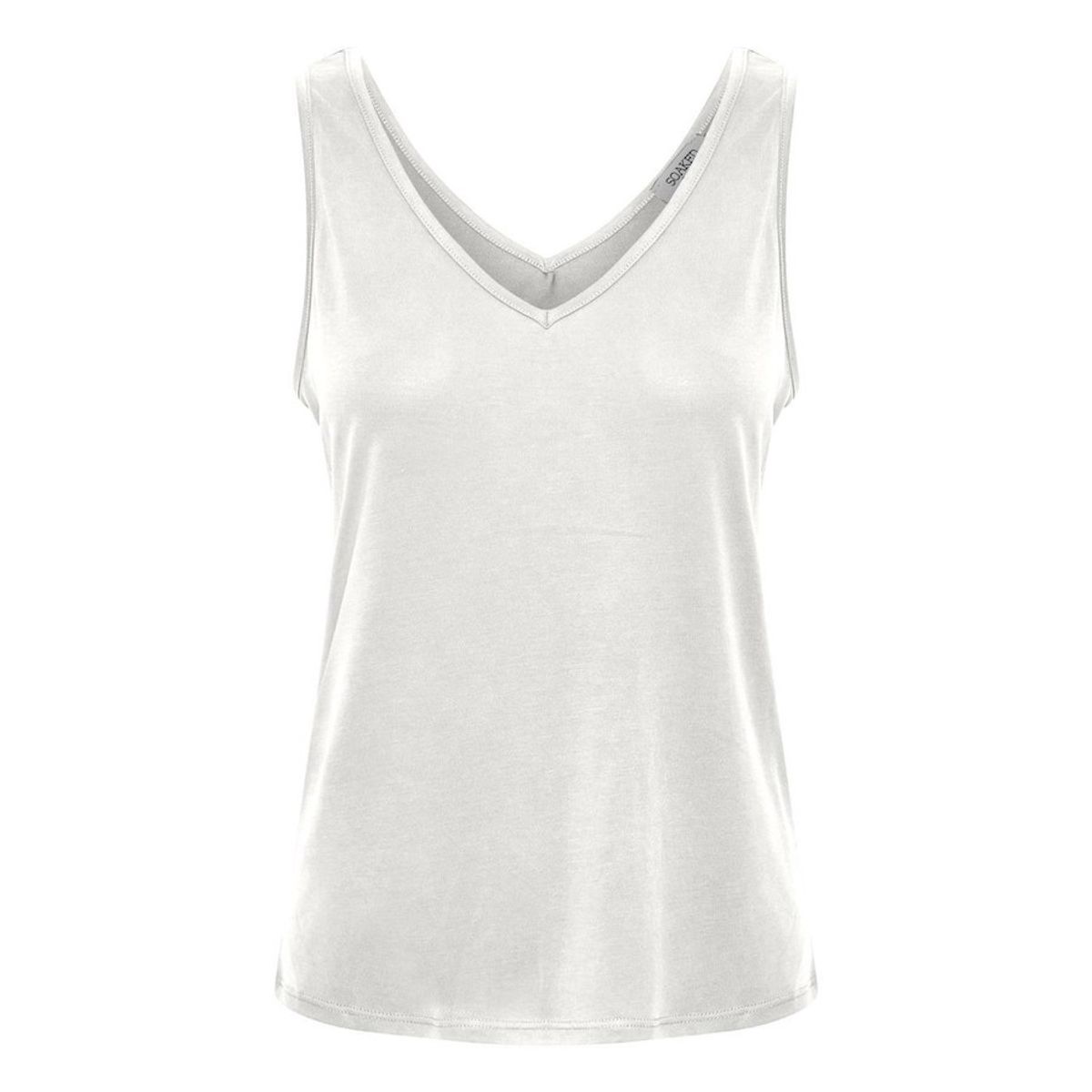 Soaked in Luxury | Cam Singlet White - XL