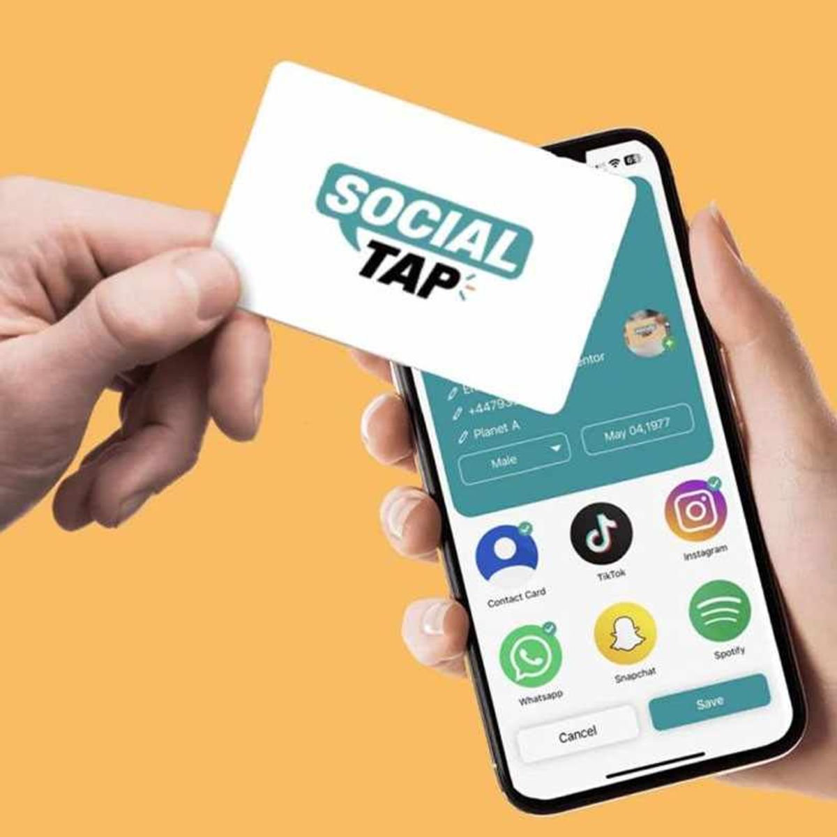 Social tap - Dit SoMe visitkort