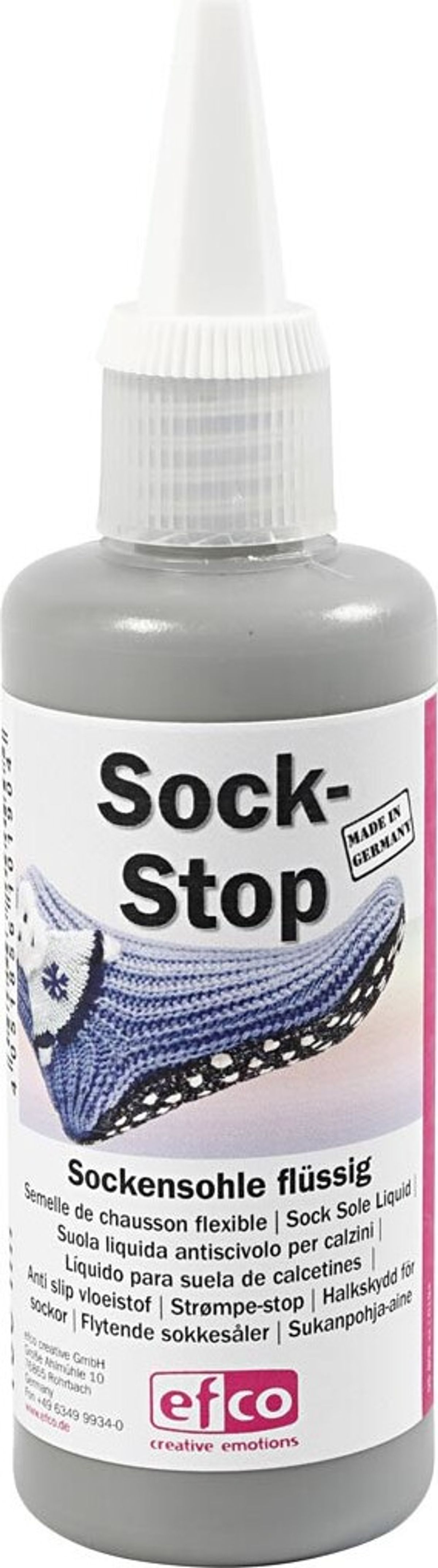 Sock-stop - Grå - 100 Ml