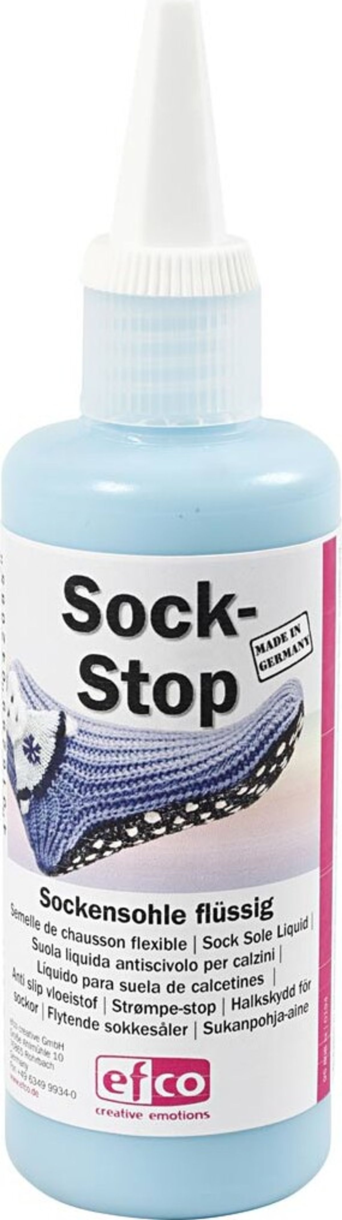 Sock-stop - Lyseblå - 100 Ml