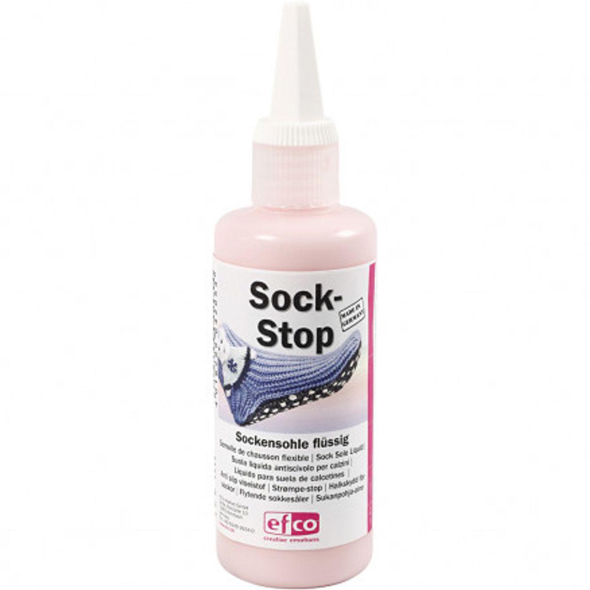 Sock-stop, lyserød, 100ml