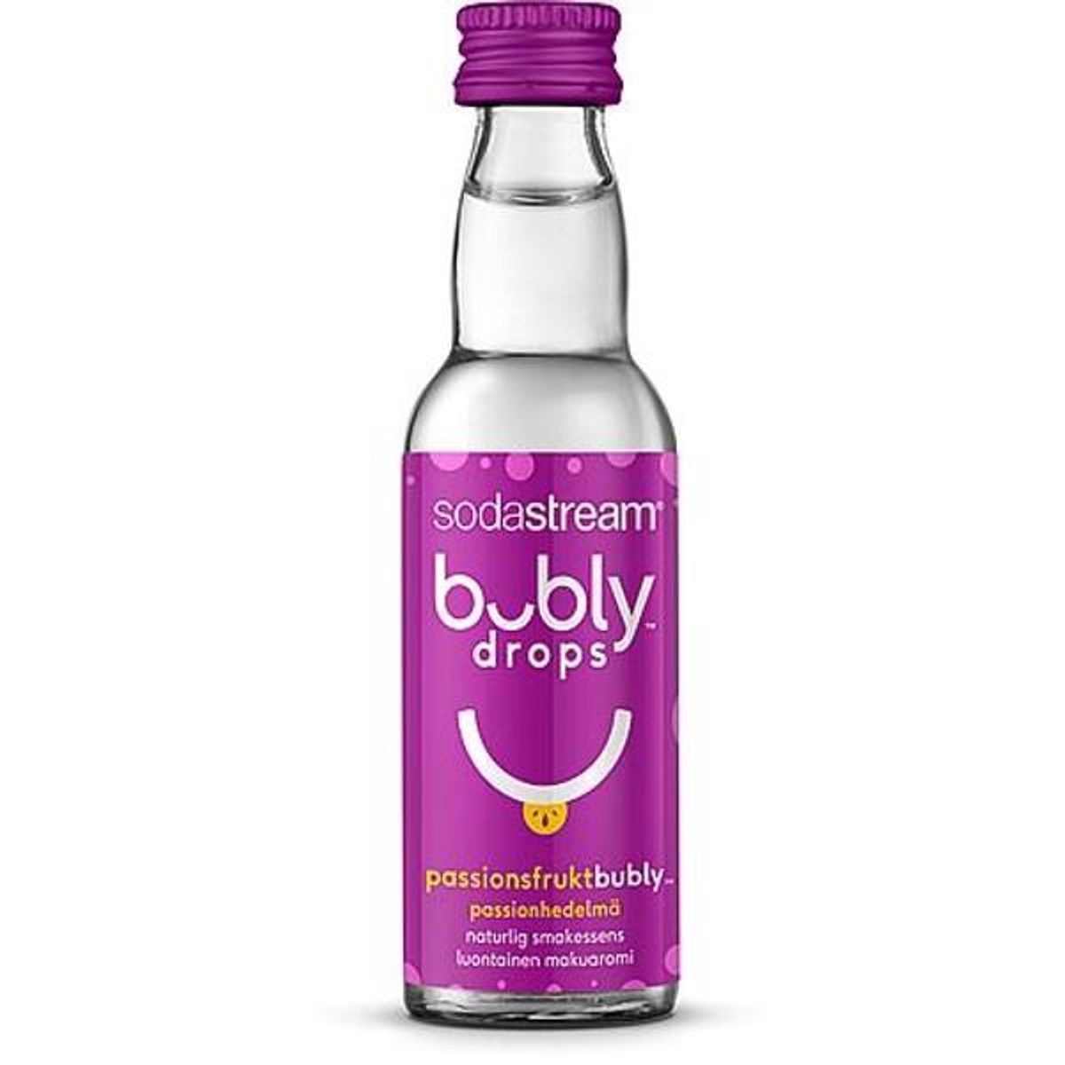 Sodastream frugtdråber Bubly Drops - Passionsfrugt