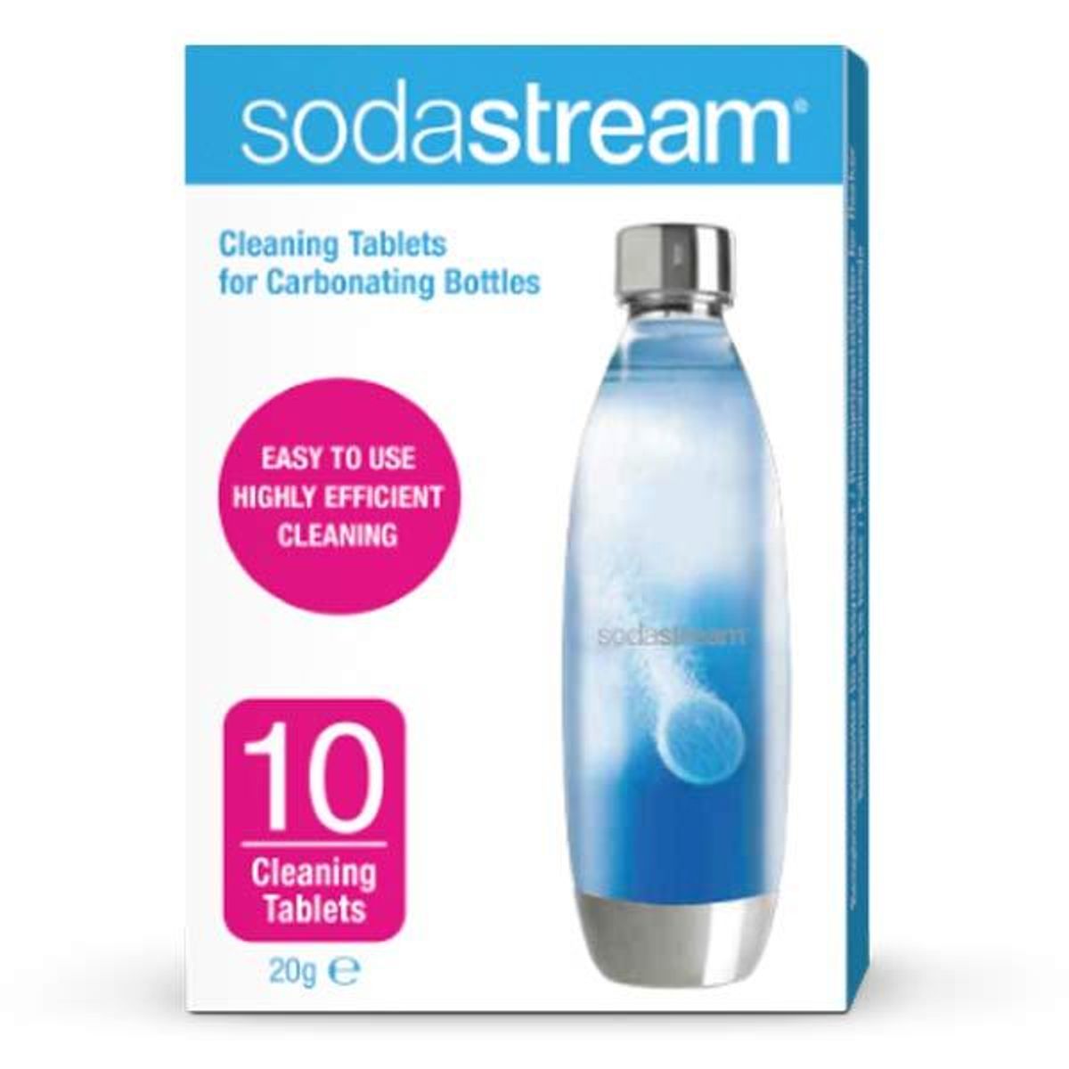 Sodastream Rengøringstabletter - 10 stk.