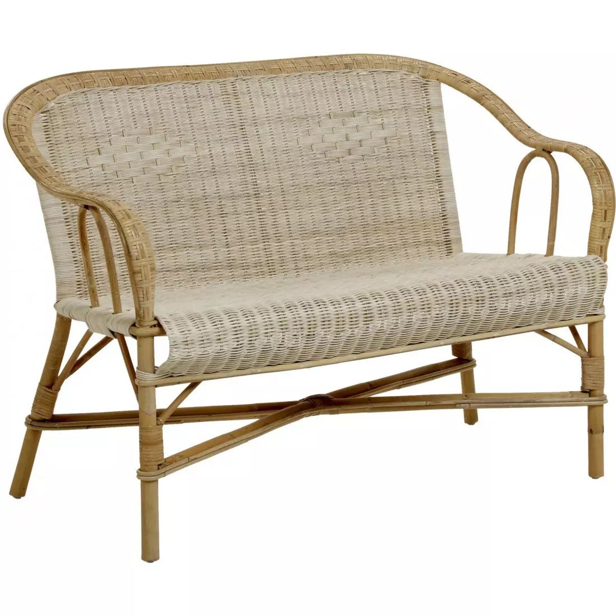 SOFA & BÆNK MARCEL - GRAND PERE SERIE - RATTAN - bænk / Lounge - Kok Maison - StudioBuus