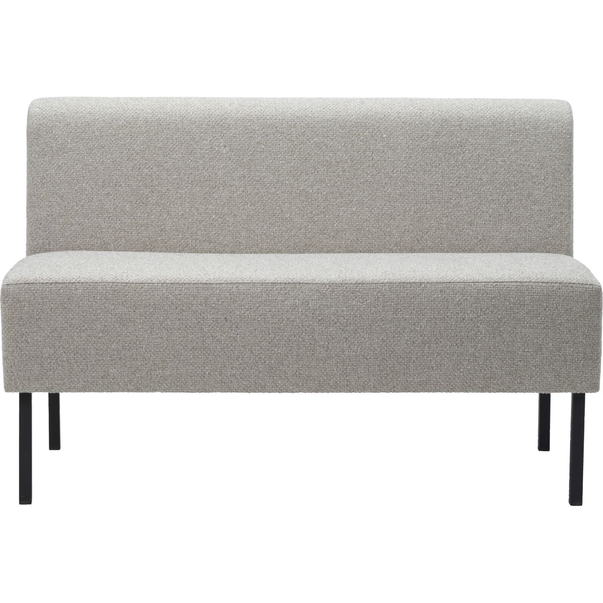 Sofa, HD2 seater, Natural - Natural / Polypropylene recycled , Frame: Metal