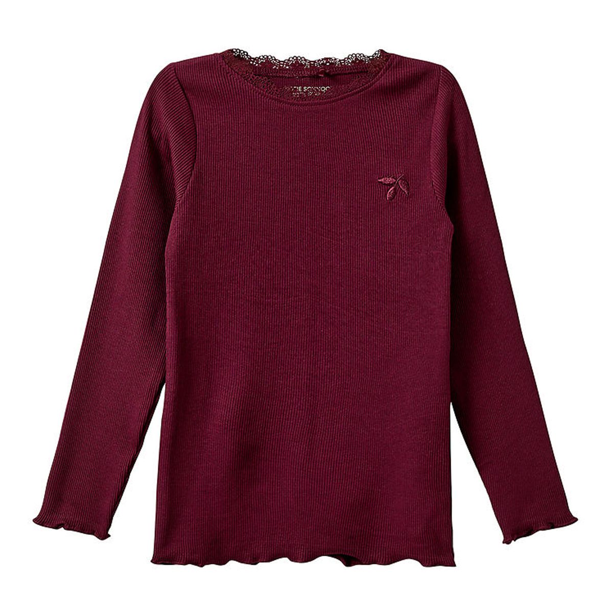 Sofie Schnoor Bluse - Rib - Ramitask - Burgundy