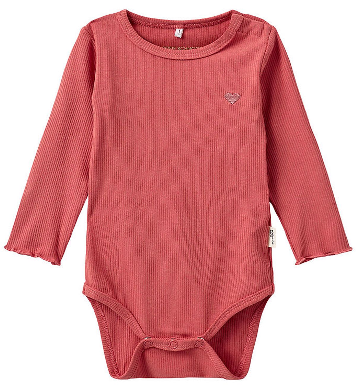 Sofie Schnoor Body l/æ - Rib - Coral Pink