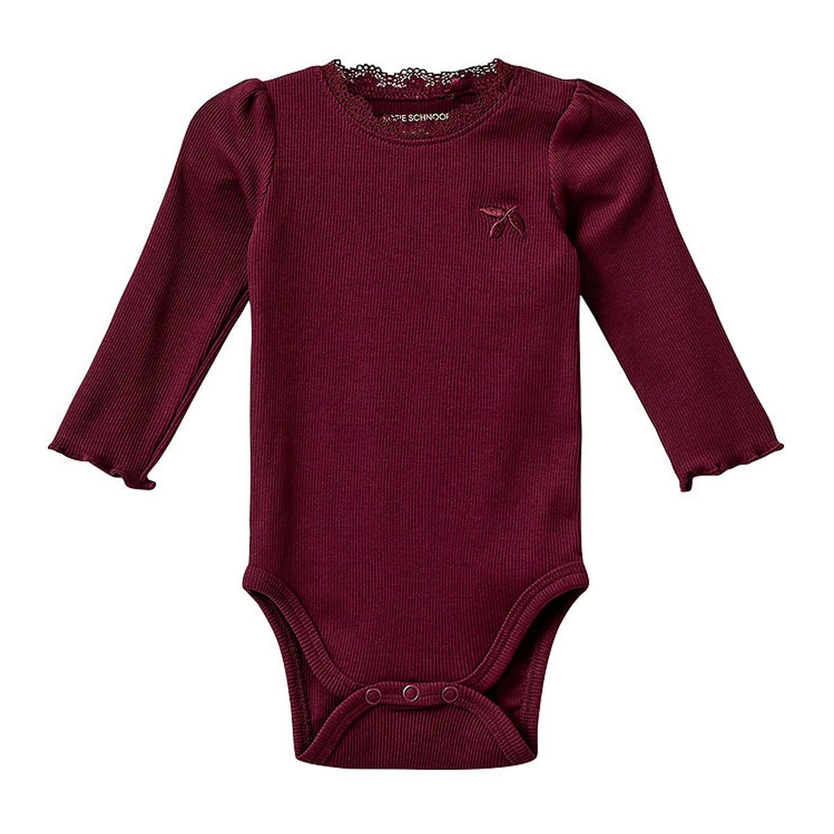 Sofie Schnoor Body l/æ - Rib - Dictesb - Burgundy