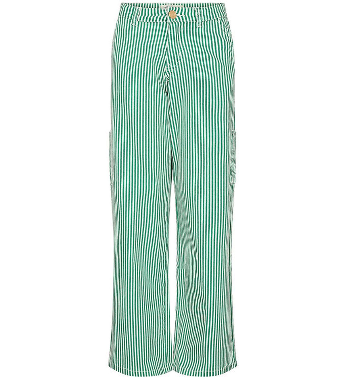 Sofie Schnoor Girls Jeans - Stribet - Green