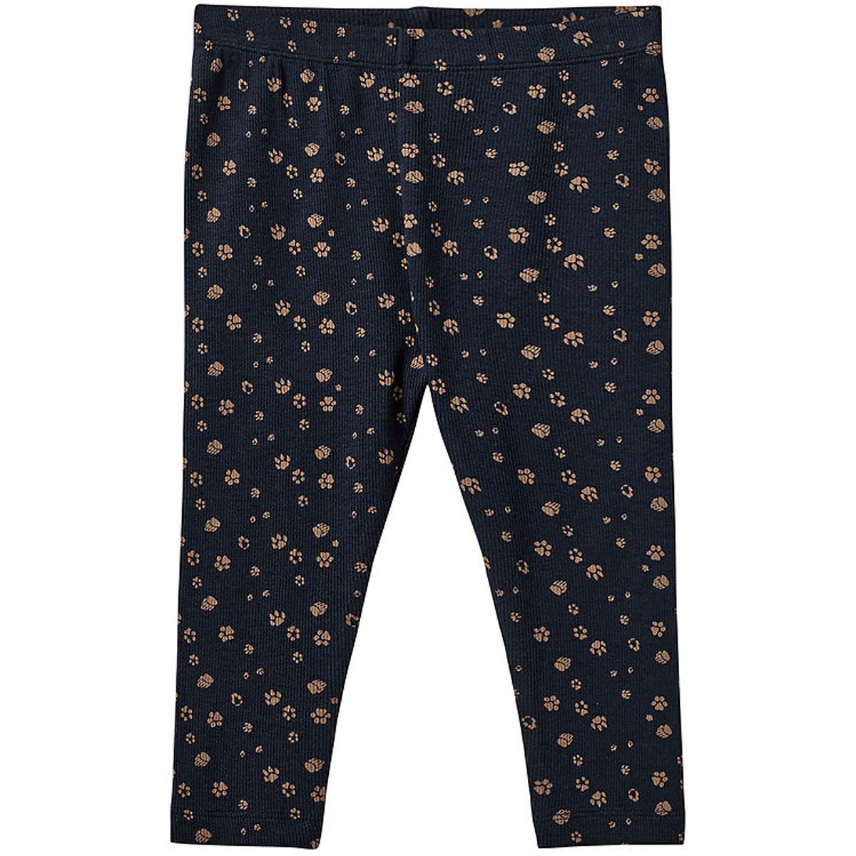 Sofie Schnoor Leggings - Rib - Dark Blue m. Print