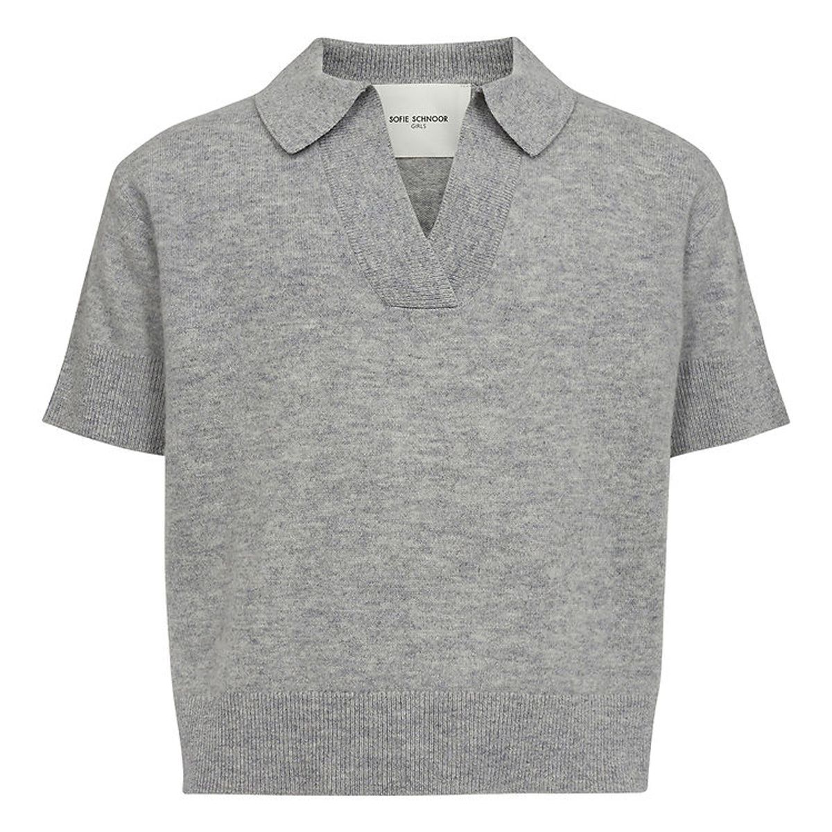 Sofie Schnoor Polo - Uld - Grey Melange