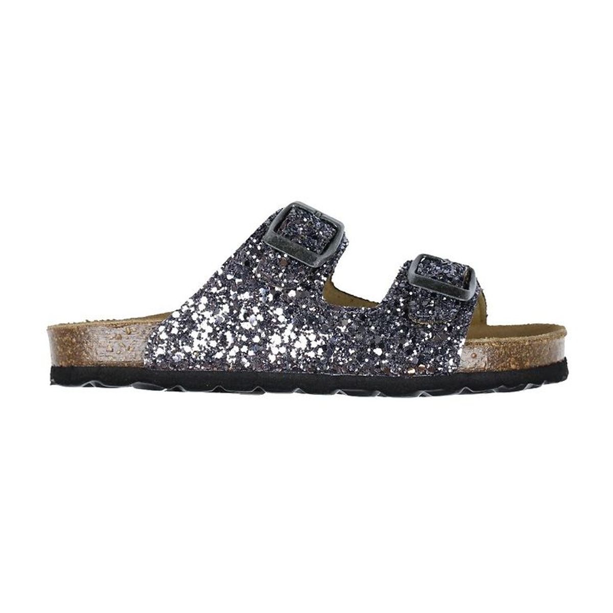 Sofie Schnoor Sandaler - Antique Silver Glitter