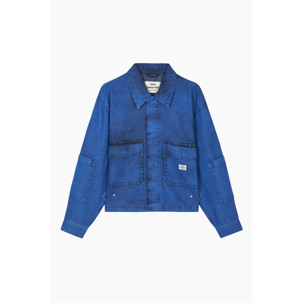 Soft Denim Soleil Jacket - Bluing - Mads Nørgaard - Blå XS/S