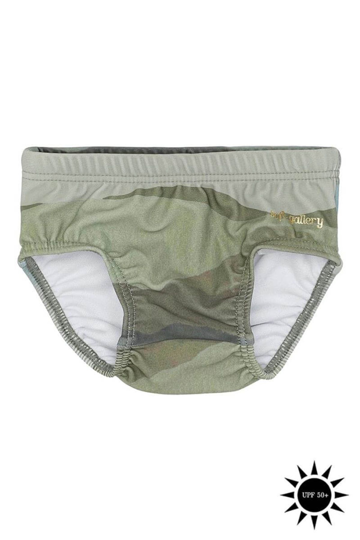 Soft Gallery - Badebukser Mika Swim Pants - AOP Landscape - 68/6 mdr.