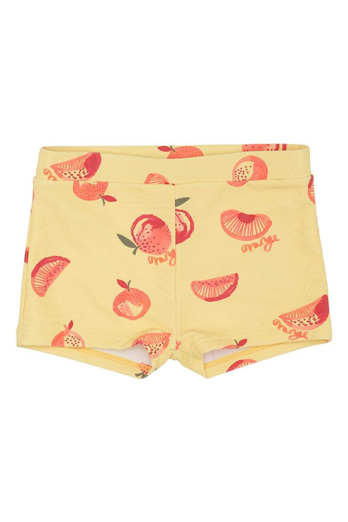 Soft Gallery - Badebukser Pamela Swim Trunk - Jojoba AOP Oranges - 10 år