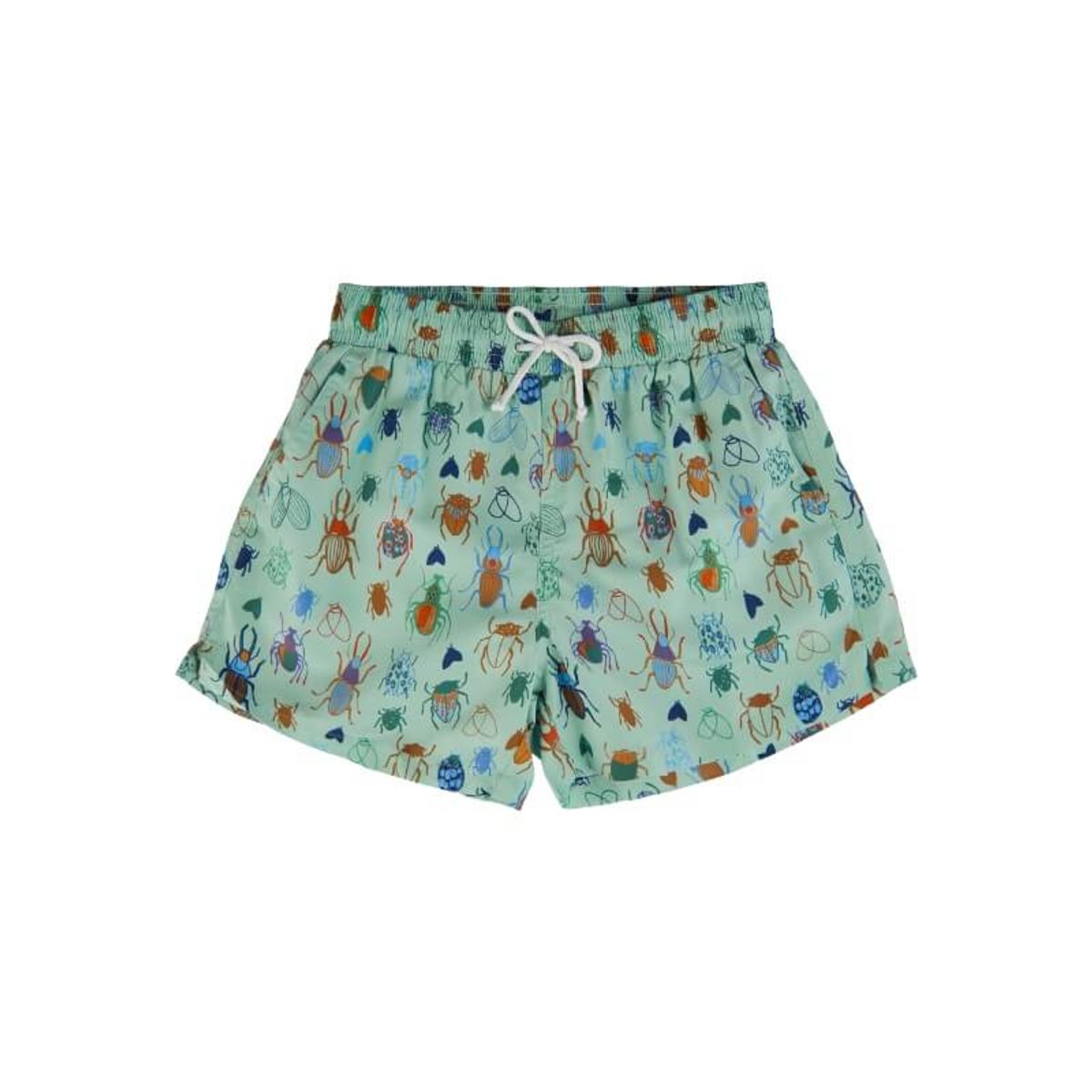 Soft Gallery - Badeshots Dandy Bugs Swim Shorts - Misty Jade - 4 år