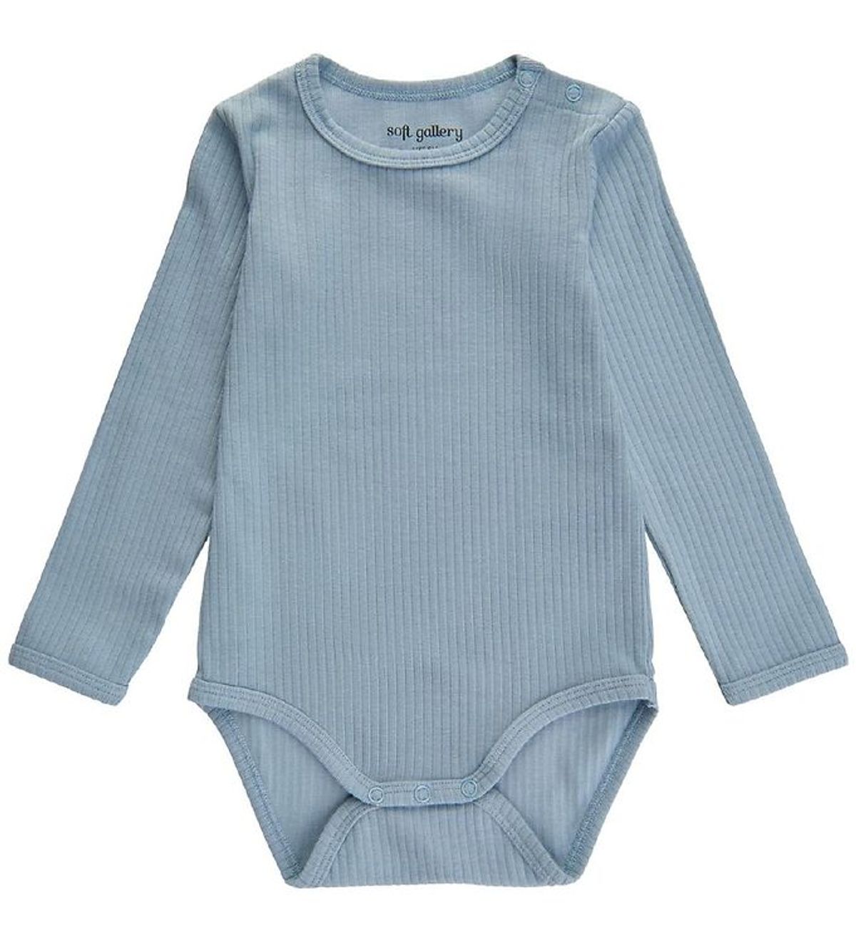 Soft Gallery Body l/æ - Rib - SGGalileo - Dusty Blue