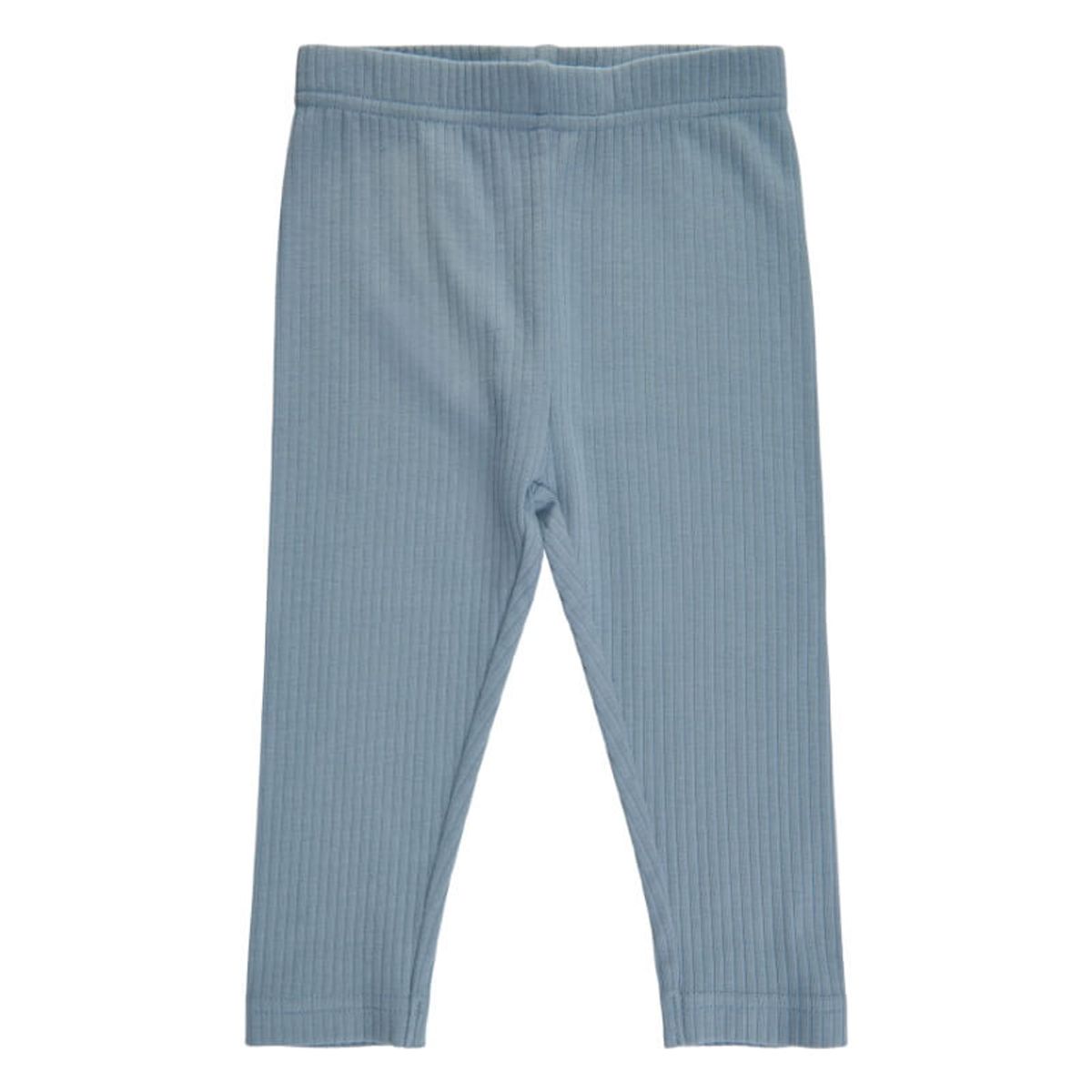 Soft Gallery - SGBaby Paula Wide Rib boys Leggings - Dusty Blue - 62/3 mdr.