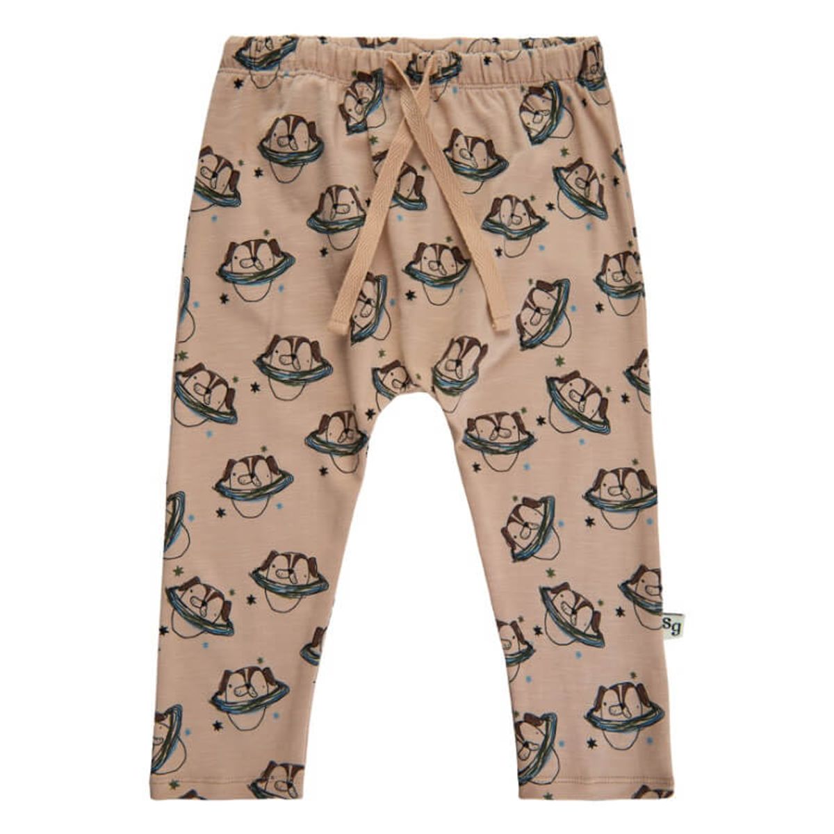 Soft Gallery - SGFaura Spacedog Pants - Cuban Sand - 92/24 mdr.