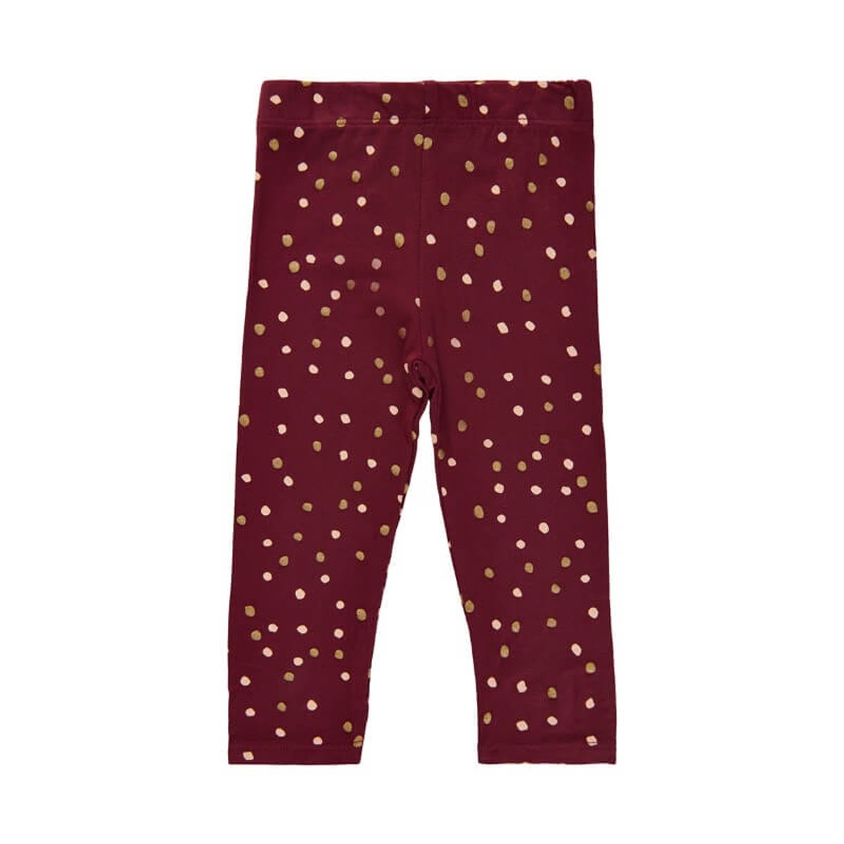 Soft Gallery - SGIleen Baby Paula Leggings X-mas - Cabernet - 68/6 mdr.