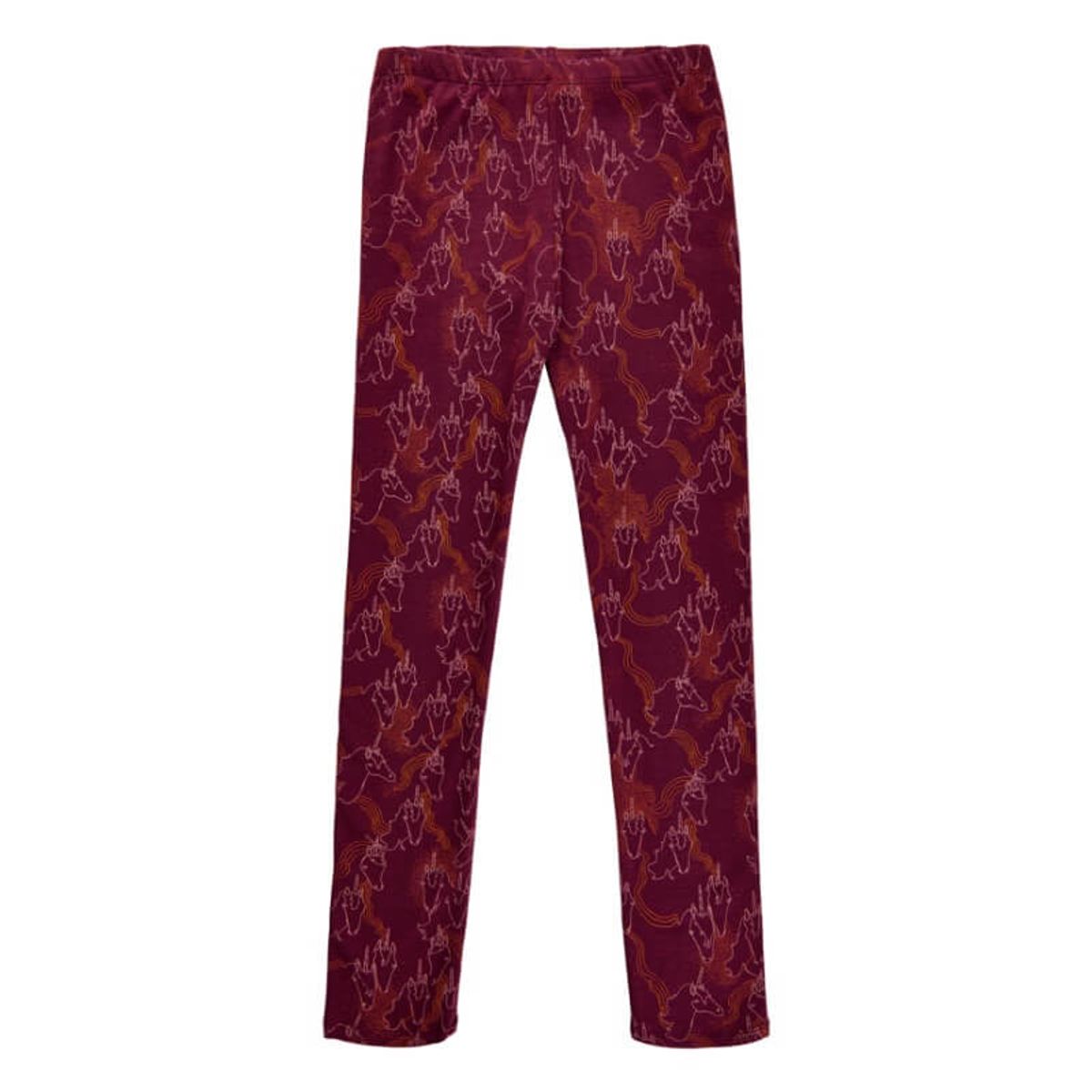 Soft Gallery - SGPaula Magicorn Leggings - Tawny Port - 5 år