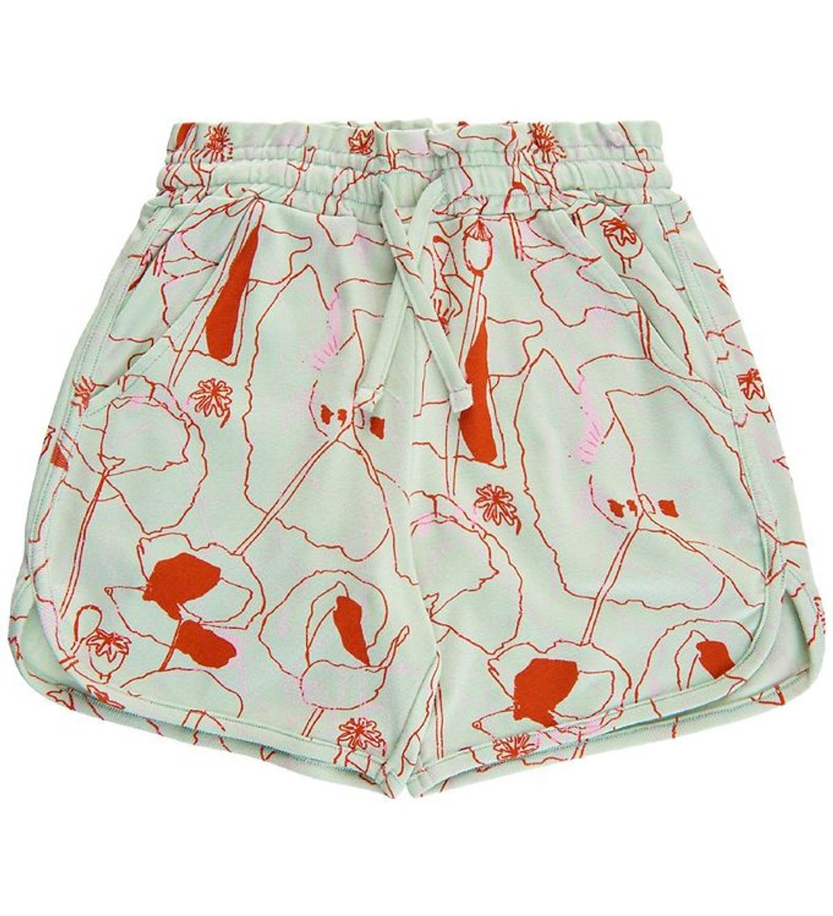 Soft Gallery Shorts - SgCera - Poppy - Misty Jade AOP