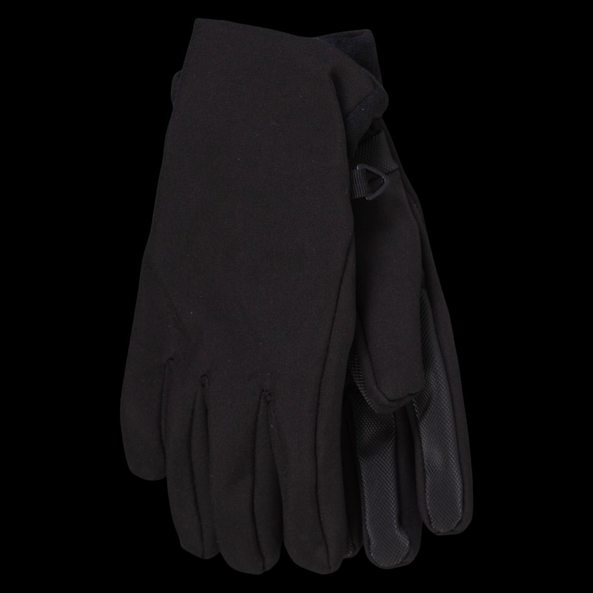 Soft Gallery Softshell Børne Handsker m. BIONIC-FINISH ® ECO coating - Black - 10/12Y