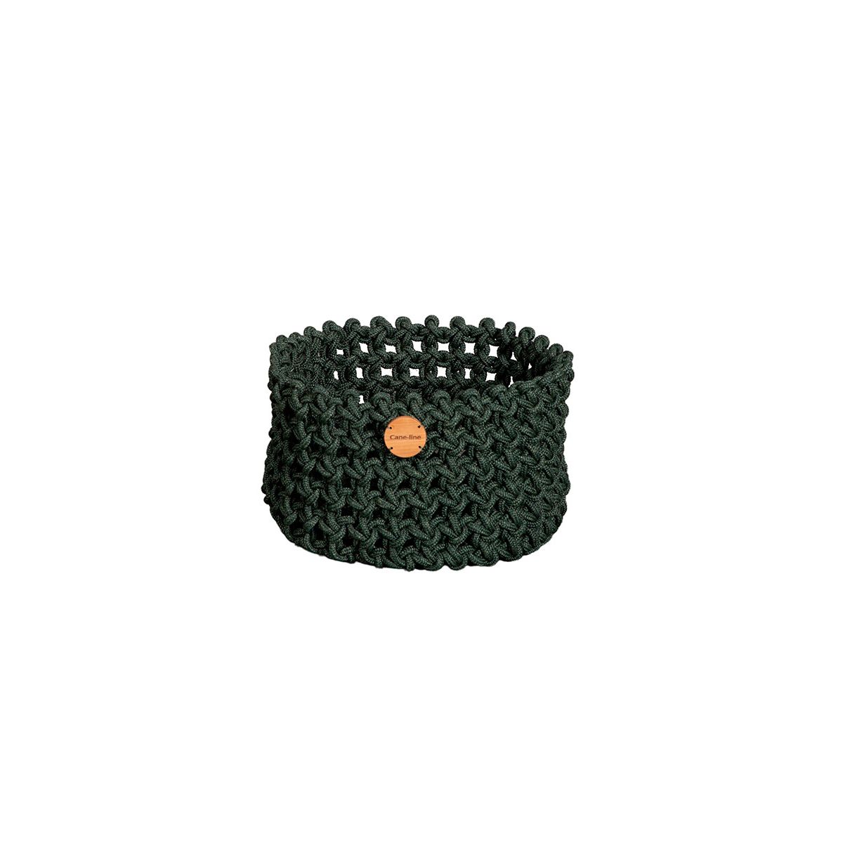 Soft Rope Kurv, Ø40 cm fra Cane-line (Dark green)