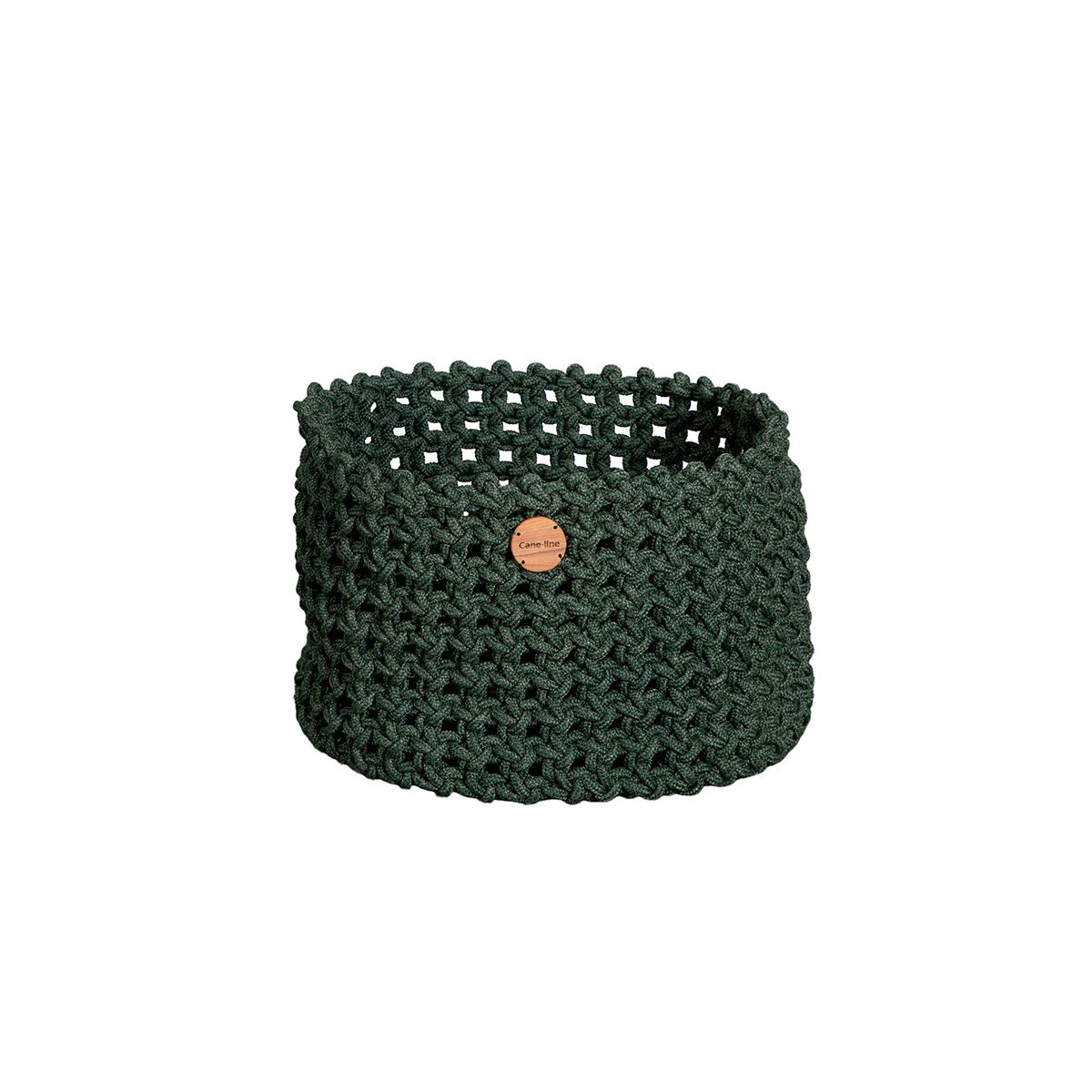 Soft Rope Kurv, Ø50 cm fra Cane-line (Dark green)