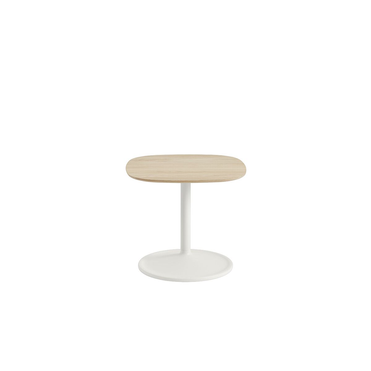 Soft Side Table, 45x45 fra Muuto (Oak)