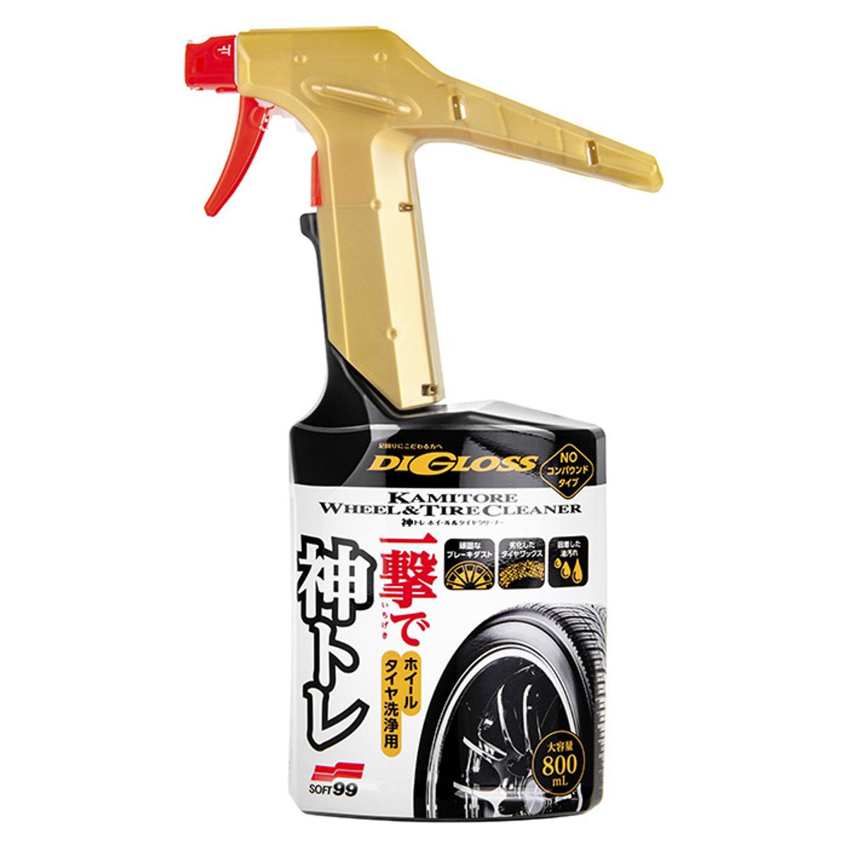 Soft99 Digloss Kamitore Wheel & Tire Cleaner 800ml