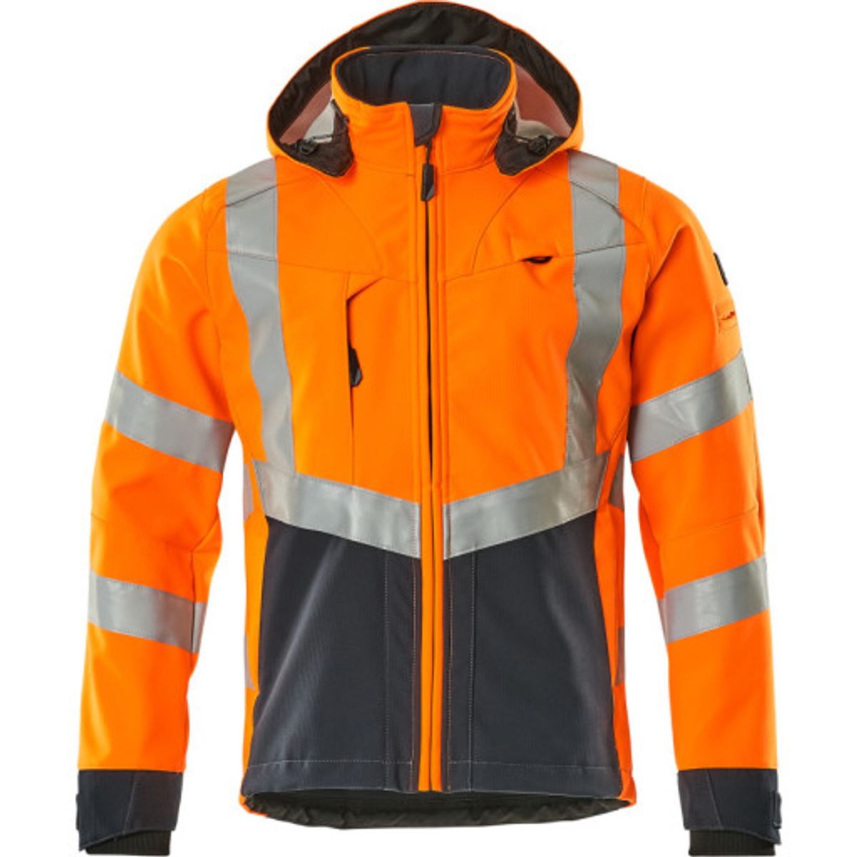 SOFTSHELL JAKKE,2XL,HI-VIS ORA