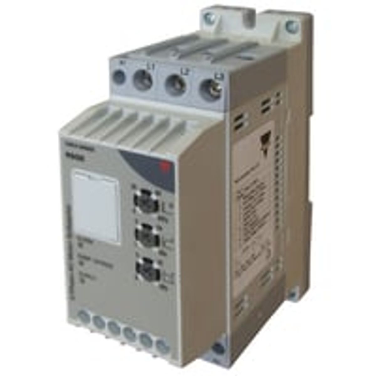 Softstarter 16A 7,5kW 3x400V, 110-400V AC med overvgningsrel