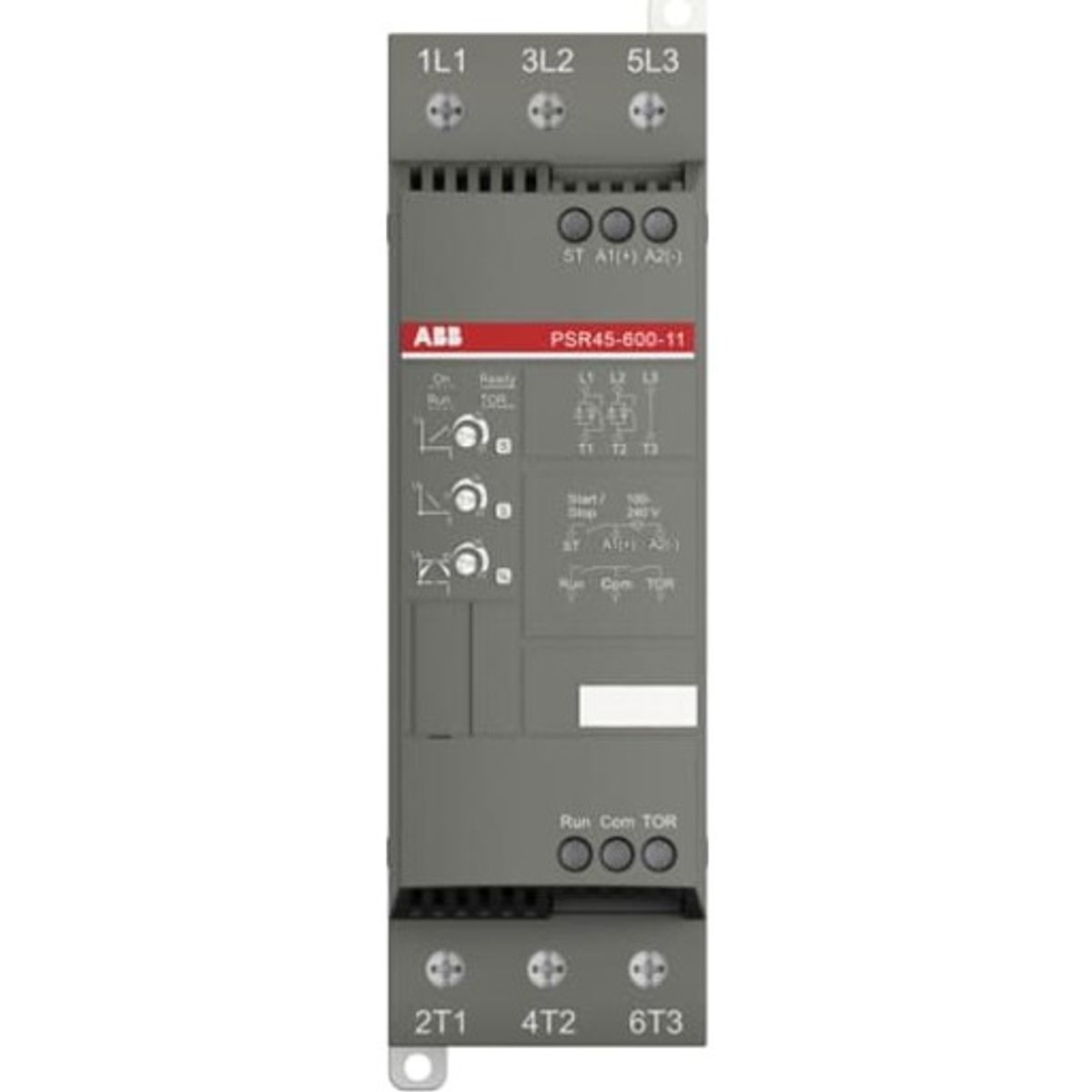 Softstarter 22kW 400V 45,0A 24VAC/DC indb. By-pass PSR45-600-11