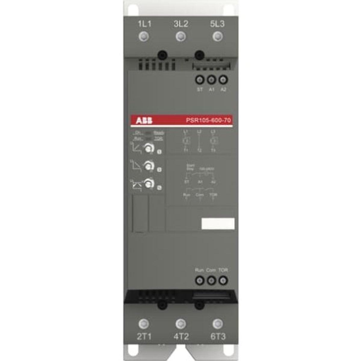 Softstarter 55kW 400V 105 A 230V indb. By-pass PSR105-600-70