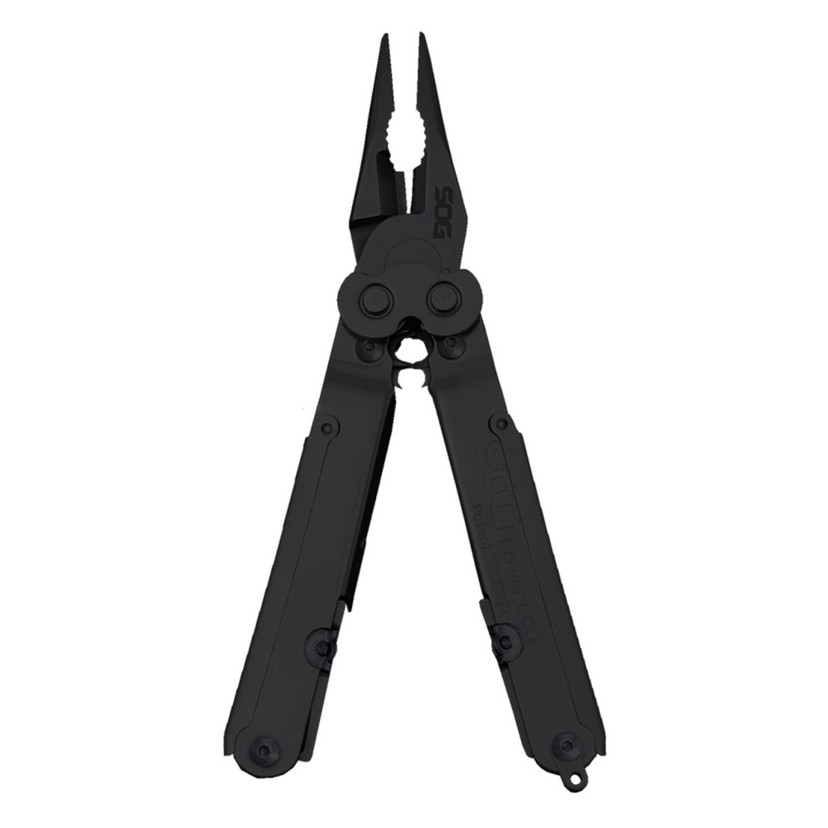 SOG Knives PowerLock EOD - Black Oxide - Nylon Sheath