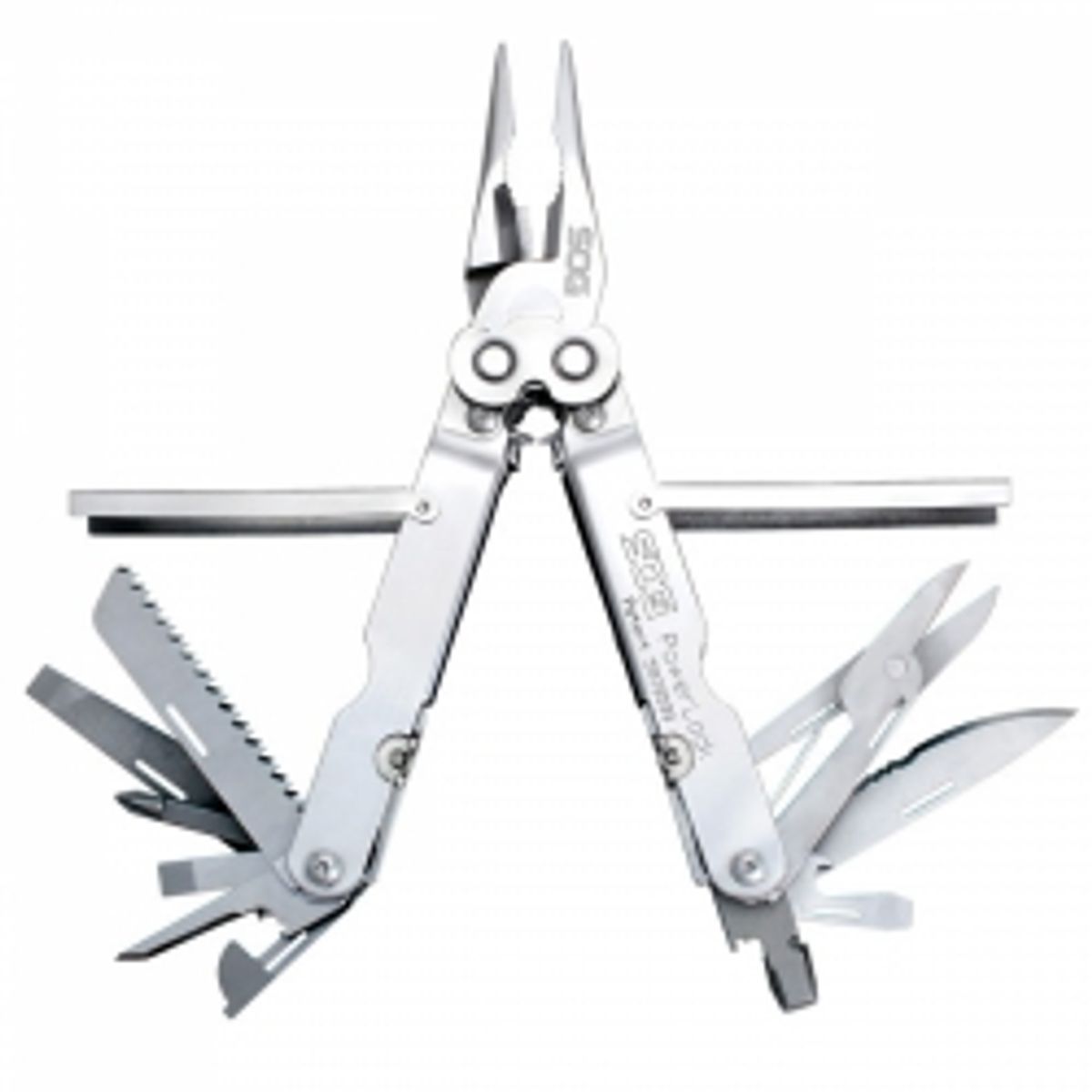 Sog Sof Powerlock Med Saks Og Skede - Satin - Multitool