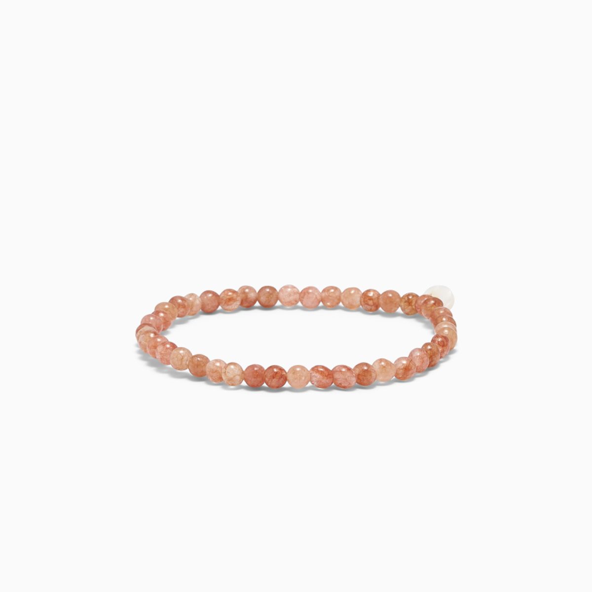 Soi Smykker - Sunstone - Krystal Armbånd 4 Mm.