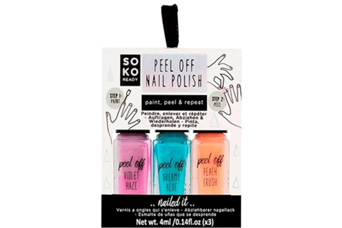 SOKO Peel Off Neglelak - 3 farver