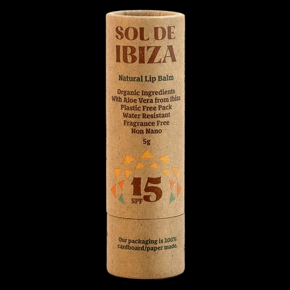 Sol De Ibiza Plastic Free Lip Balm SPF15 (5 g)