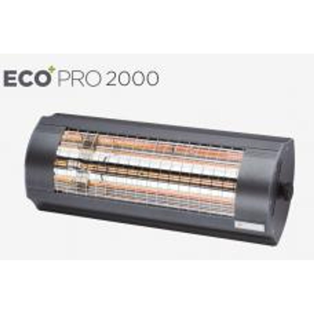 Solamagic 2000ECO+ PRO, u/afbryder - Antracit (Ny & Forbedret 2019 Model)