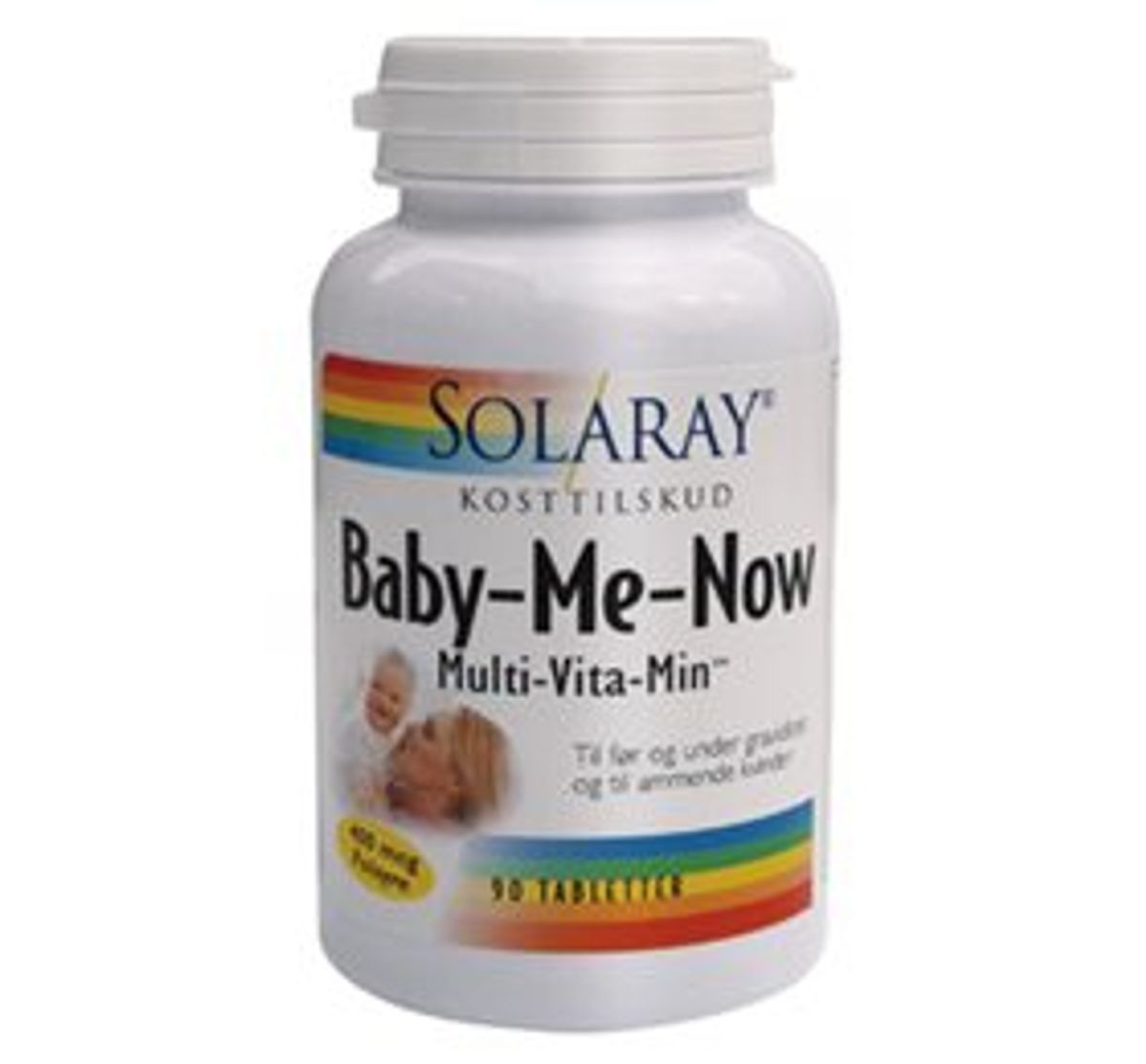 Solaray Baby Me Now Multivitamin &bull; 90 tab.