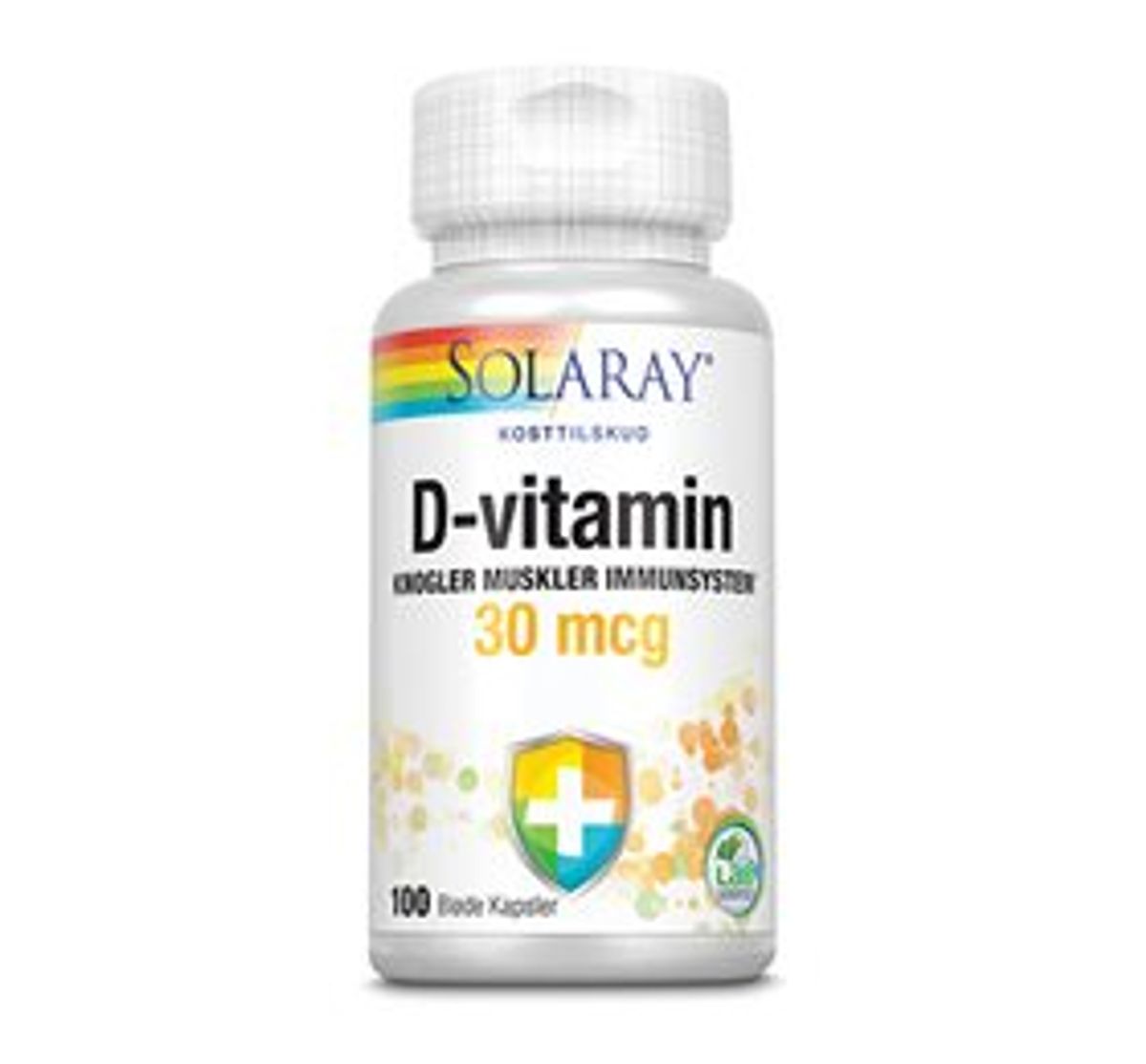 Solaray D-Vitamin 30 mcg